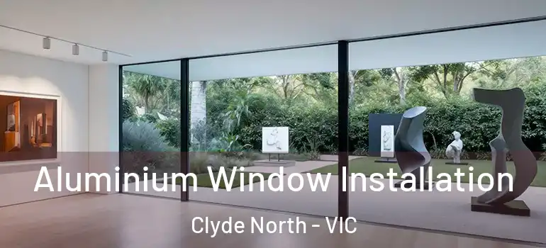 Aluminium Window Installation Clyde North - VIC
