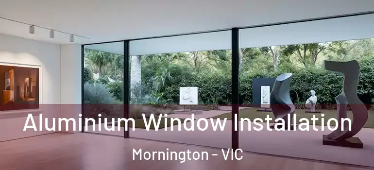 Aluminium Window Installation Mornington - VIC