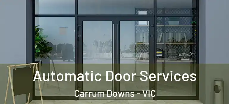 Automatic Door Services Carrum Downs - VIC
