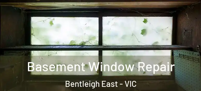 Basement Window Repair Bentleigh East - VIC