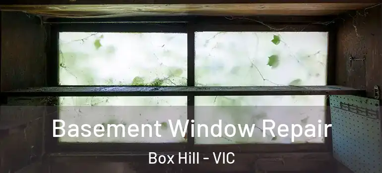 Basement Window Repair Box Hill - VIC