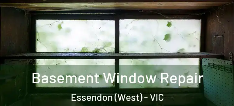Basement Window Repair Essendon (West) - VIC
