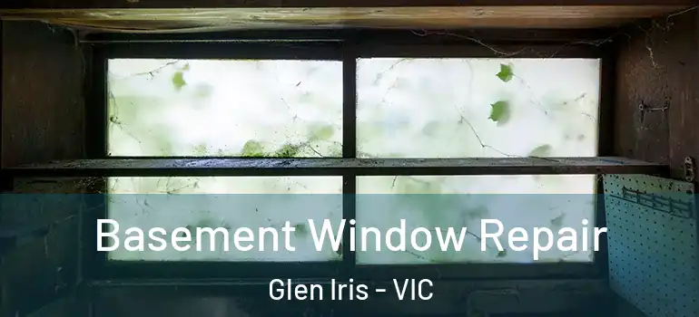 Basement Window Repair Glen Iris - VIC