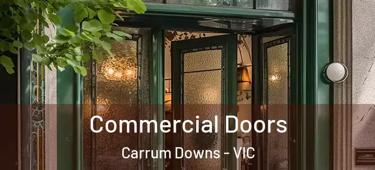 Commercial Doors Carrum Downs - VIC