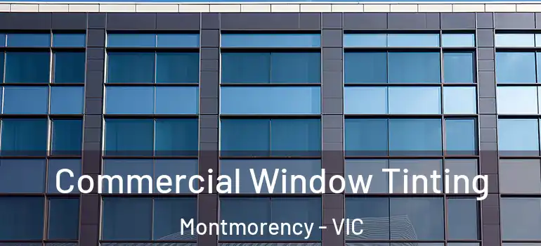 Commercial Window Tinting Montmorency - VIC