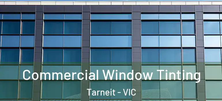 Commercial Window Tinting Tarneit - VIC