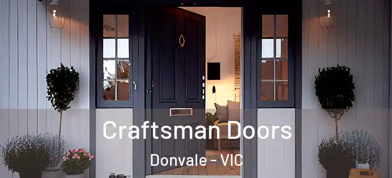 Craftsman Doors Donvale - VIC