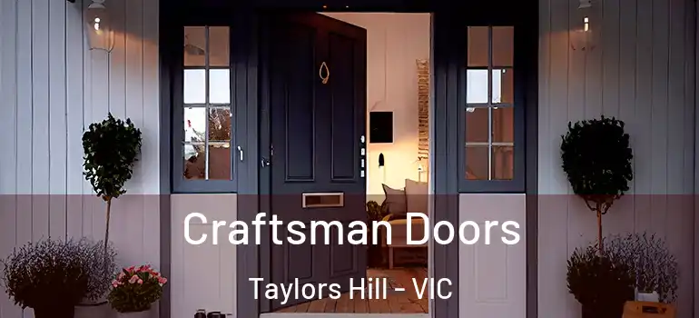 Craftsman Doors Taylors Hill - VIC