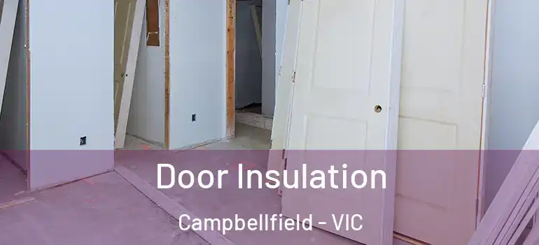Door Insulation Campbellfield - VIC