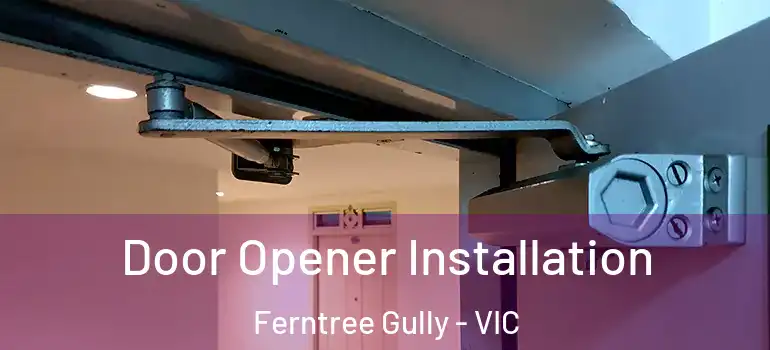  Door Opener Installation Ferntree Gully - VIC