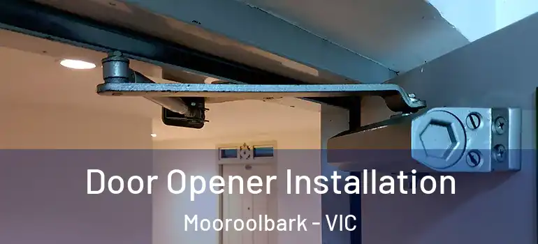  Door Opener Installation Mooroolbark - VIC