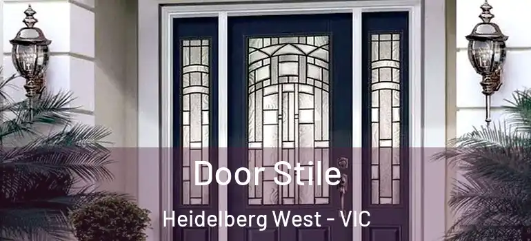  Door Stile Heidelberg West - VIC