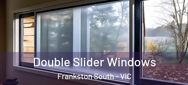  Double Slider Windows Frankston South - VIC