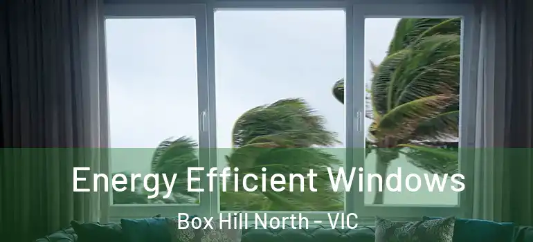 Energy Efficient Windows Box Hill North - VIC