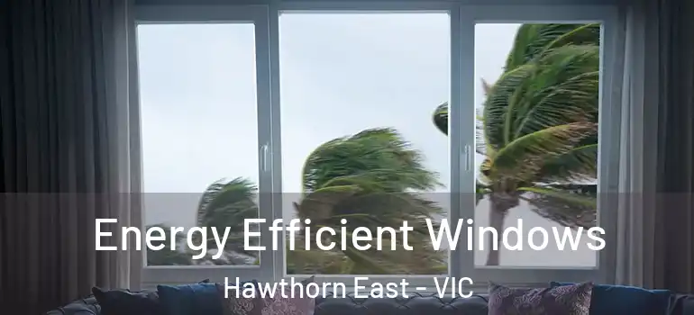 Energy Efficient Windows Hawthorn East - VIC