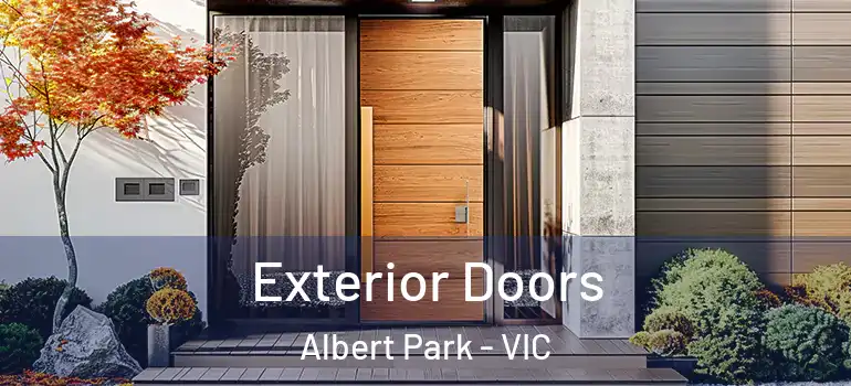  Exterior Doors Albert Park - VIC