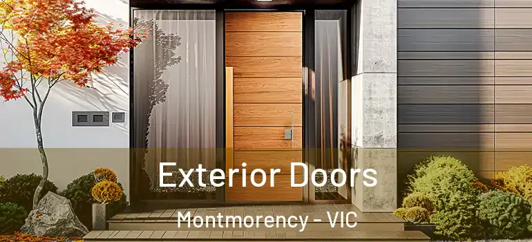  Exterior Doors Montmorency - VIC