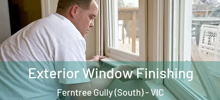  Exterior Window Finishing Ferntree Gully (South) - VIC