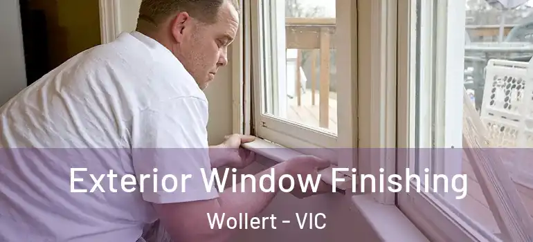 Exterior Window Finishing Wollert - VIC