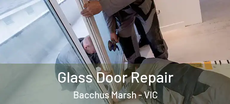 Glass Door Repair Bacchus Marsh - VIC