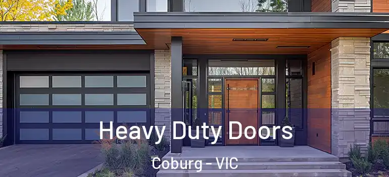 Heavy Duty Doors Coburg - VIC