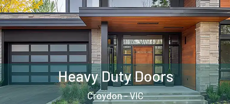 Heavy Duty Doors Croydon - VIC