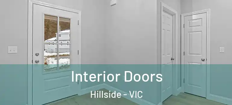 Interior Doors Hillside - VIC