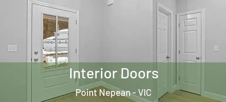 Interior Doors Point Nepean - VIC