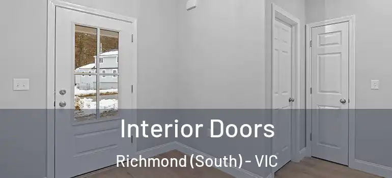 Interior Doors Richmond (South) - VIC