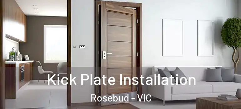 Kick Plate Installation Rosebud - VIC