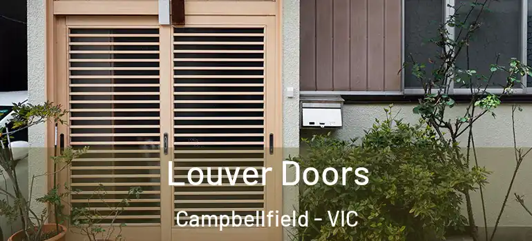 Louver Doors Campbellfield - VIC