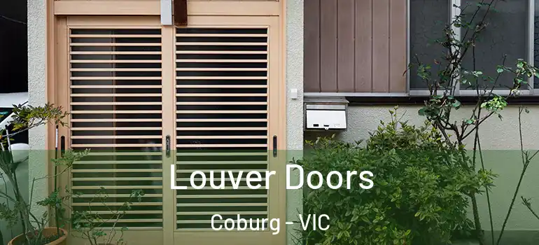 Louver Doors Coburg - VIC