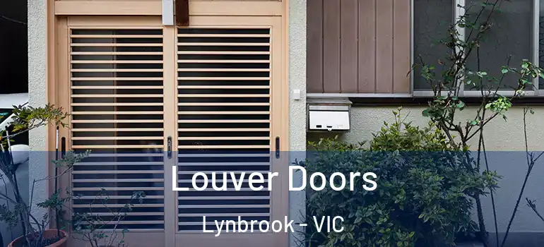 Louver Doors Lynbrook - VIC