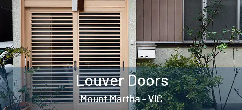 Louver Doors Mount Martha - VIC