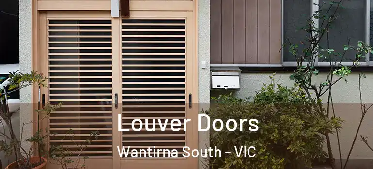 Louver Doors Wantirna South - VIC