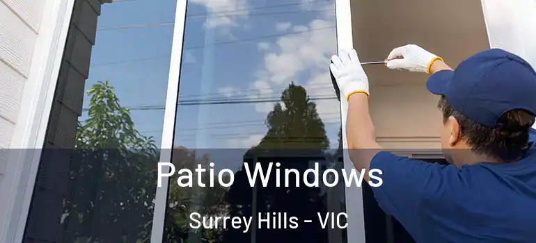 Patio Windows Surrey Hills - VIC