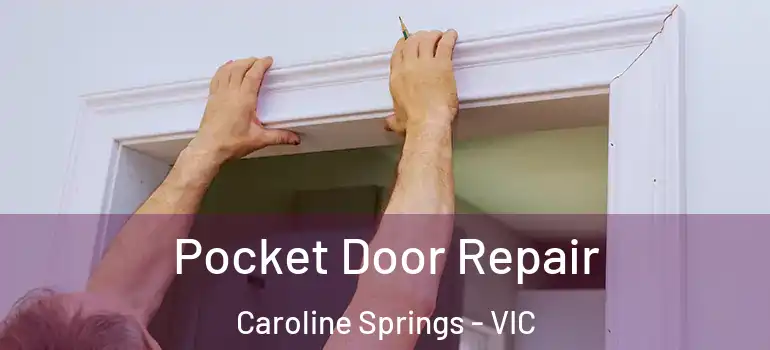 Pocket Door Repair Caroline Springs - VIC