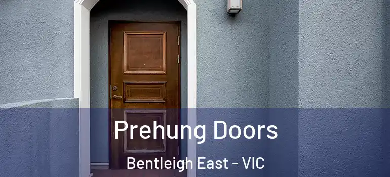 Prehung Doors Bentleigh East - VIC
