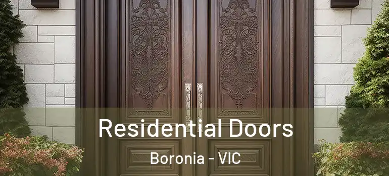 Residential Doors Boronia - VIC