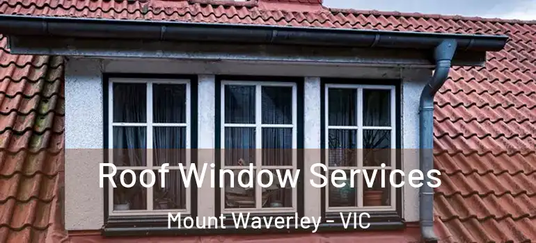 Roof Window Services Mount Waverley - VIC