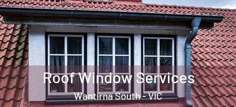 Roof Window Services Wantirna South - VIC