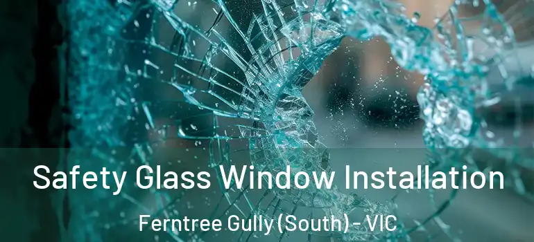 Safety Glass Window Installation Ferntree Gully (South) - VIC