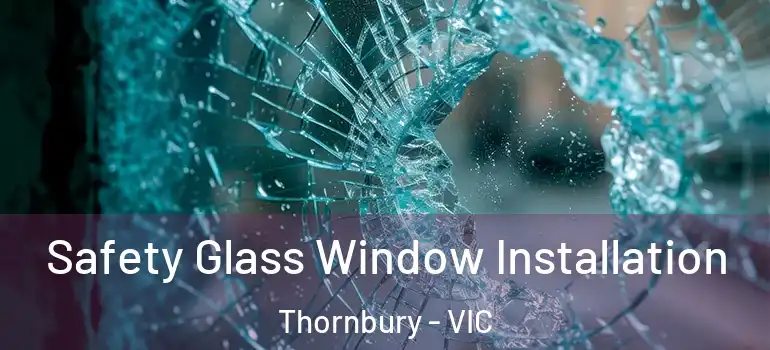 Safety Glass Window Installation Thornbury - VIC