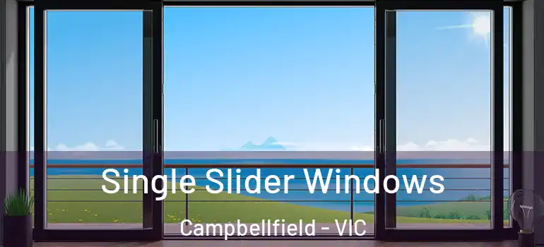 Single Slider Windows Campbellfield - VIC