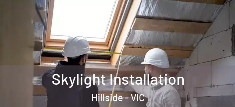 Skylight Installation Hillside - VIC