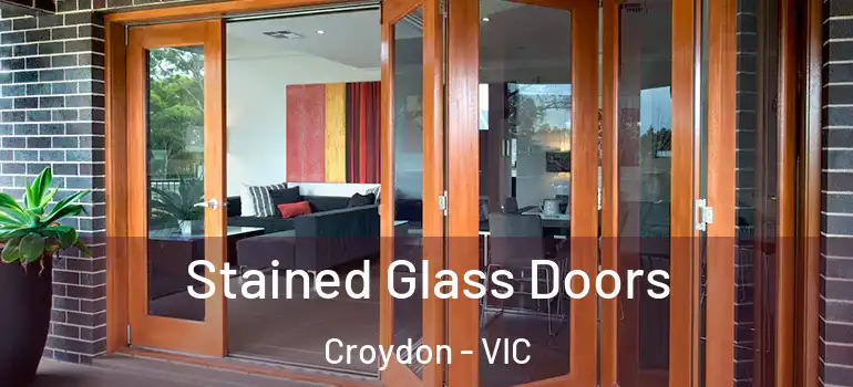 Stained Glass Doors Croydon - VIC