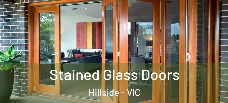 Stained Glass Doors Hillside - VIC