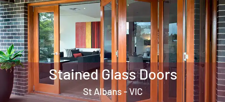Stained Glass Doors St Albans - VIC