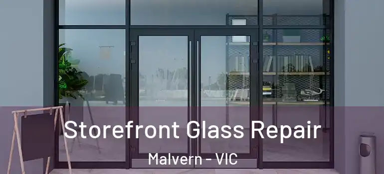 Storefront Glass Repair Malvern - VIC