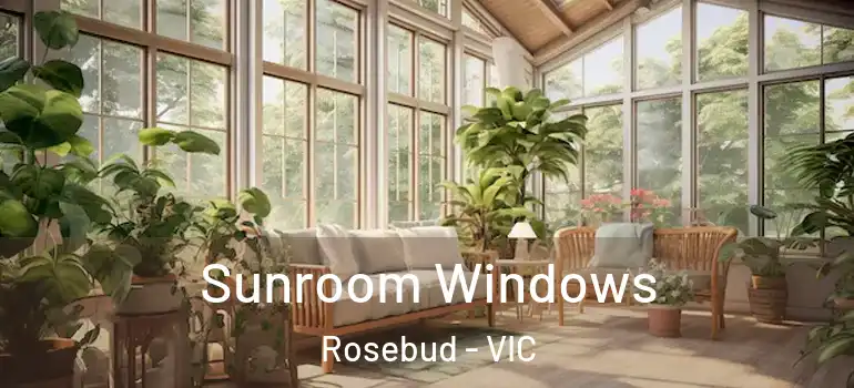  Sunroom Windows Rosebud - VIC